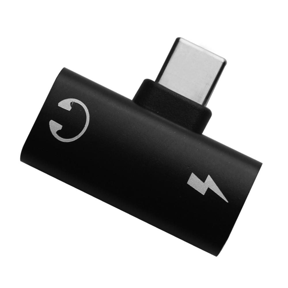 Akashi Adaptateur Audio USB-C vers Jack 3.5 mm Blanc - Câble
