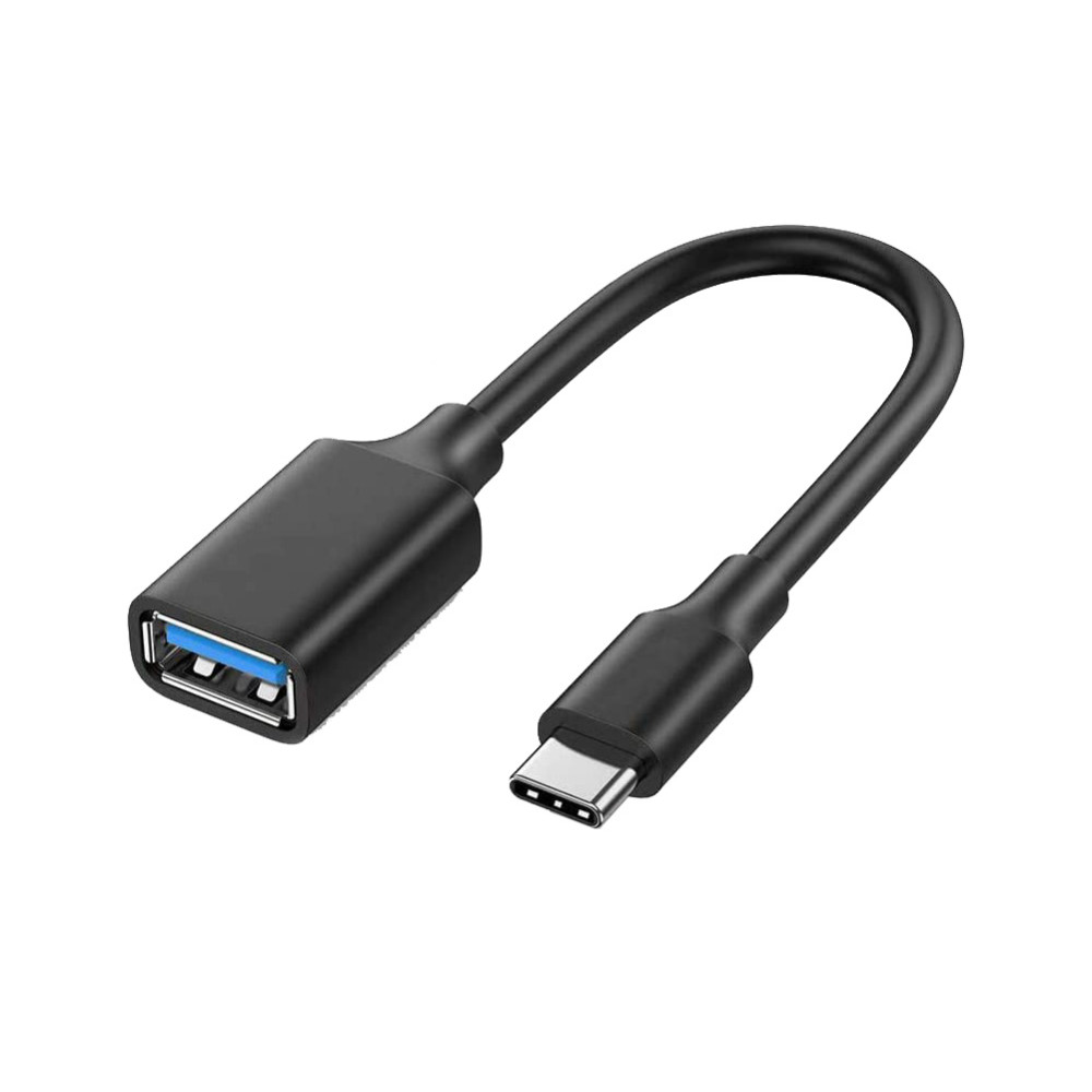 Câble USB-C OTG cool noir