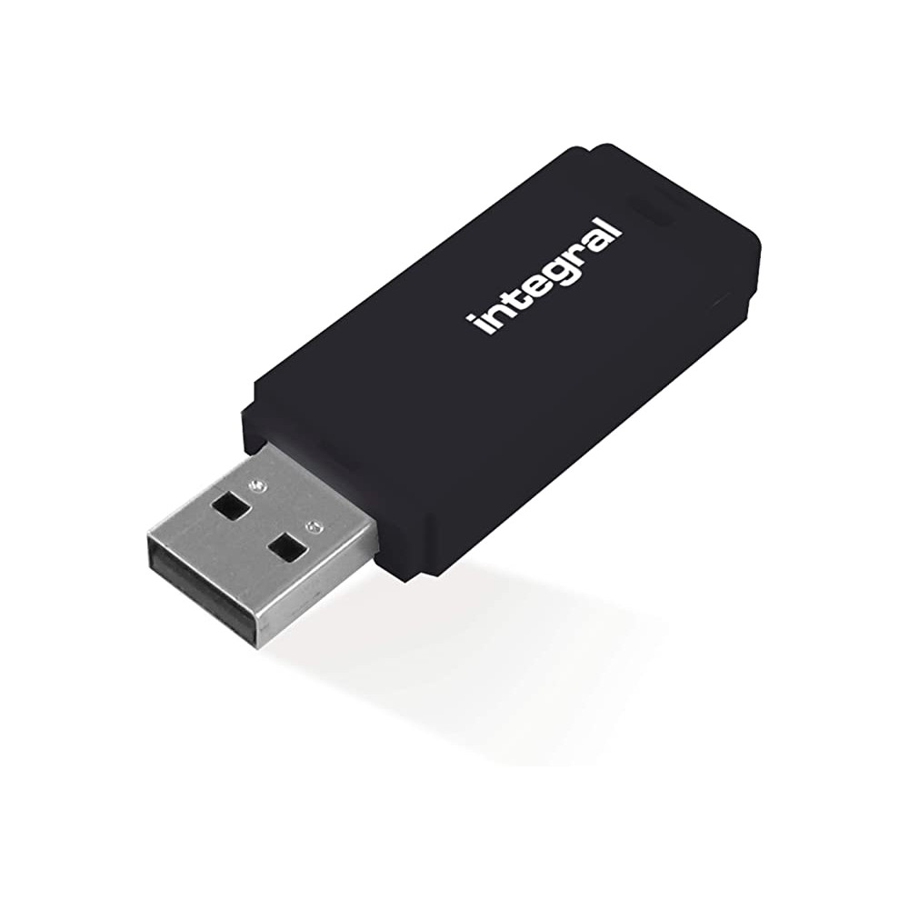 Integral clé USB 2.0, 64 Go, noir