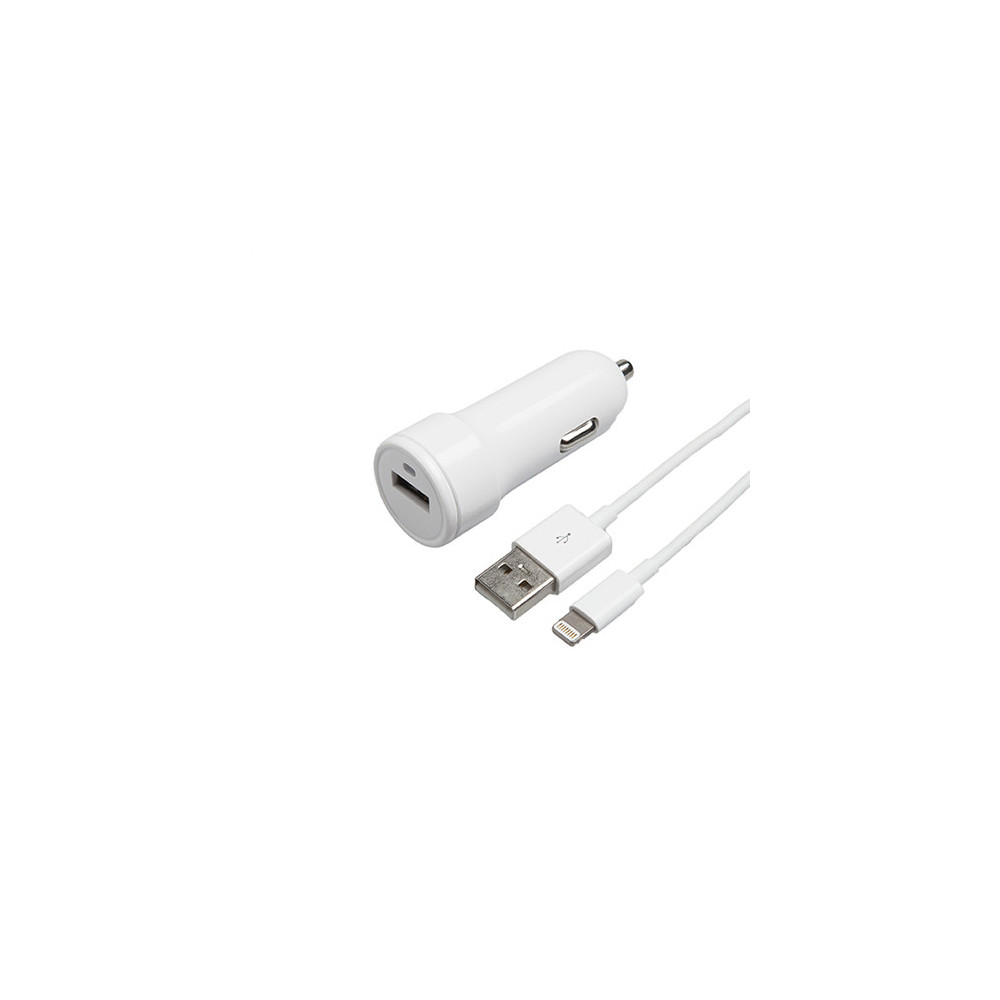 Pack 2-en-1 Support Voiture + Chargeur Allume Cigare Lightning Made For  iPhone