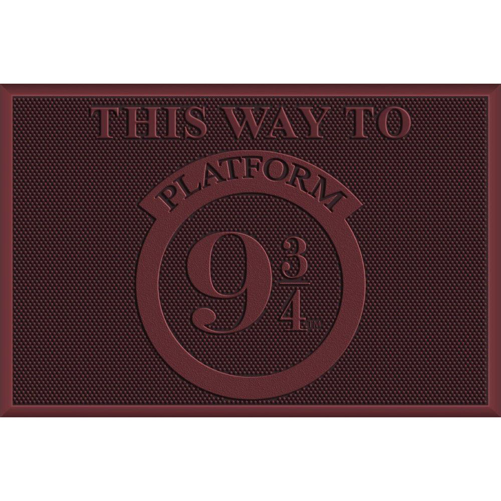 Tapis d'Intérieur Platform Quai 9 3/4 Poudlard Harry Potter